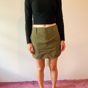 Army Green Skort